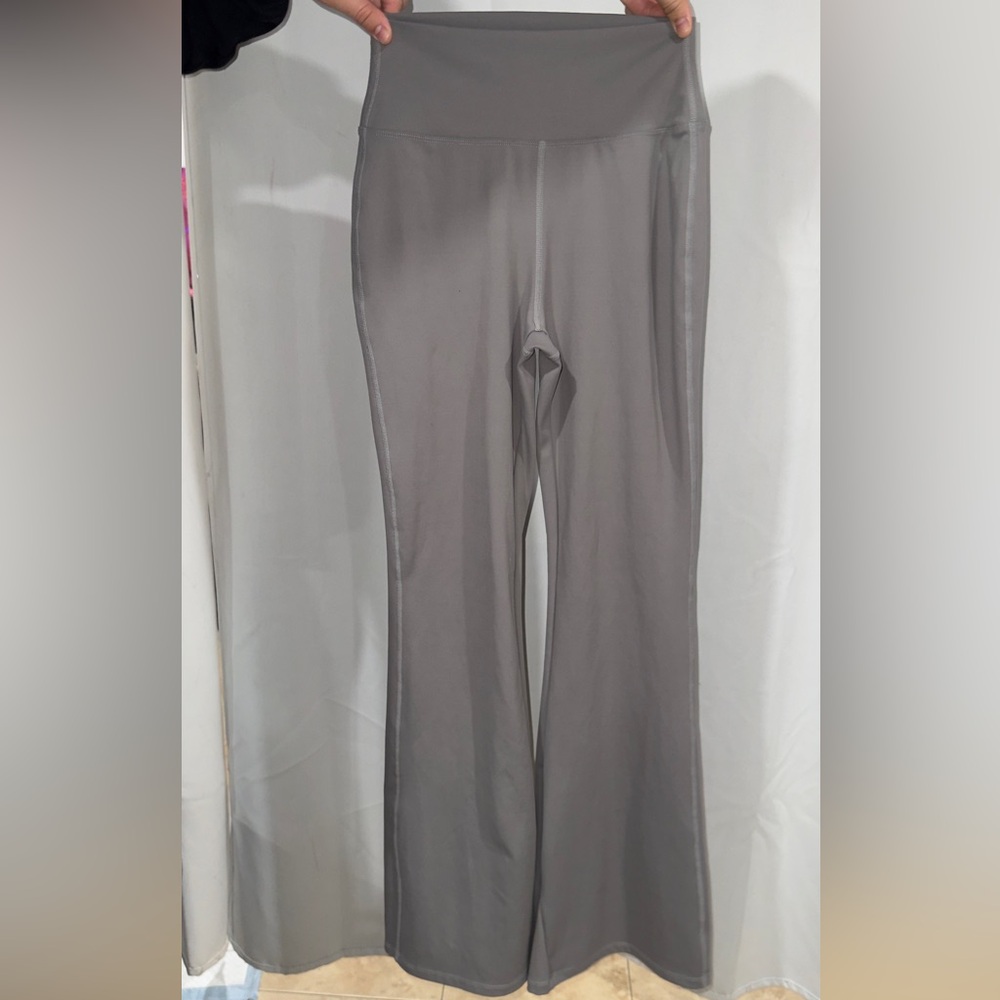 Fashion Nova Gray Flare Pants